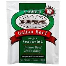Louies Seasoning, Au Jus, Italian Beef, 3 oz (85 g)