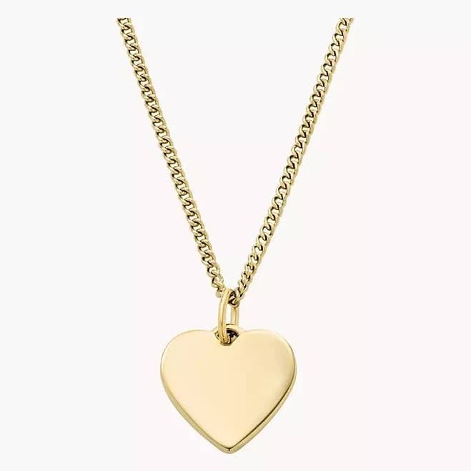 Fossil Necklace Womens Stainless Steel JF03080710