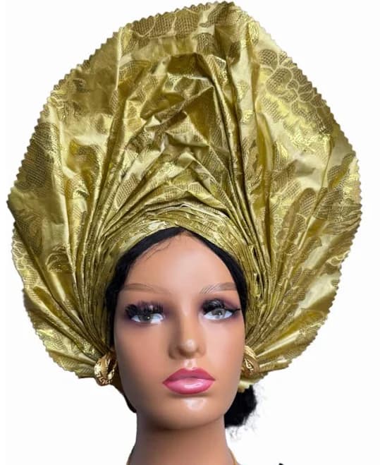 Women's Traditional African Gele Headwrap