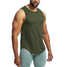 Mens T-Shirts Autumn Winter Solid Color Round Neck Sleeveless Loose Vest Sports Running Basketball Tops T Shirts Daily-Wear - Walmart.com