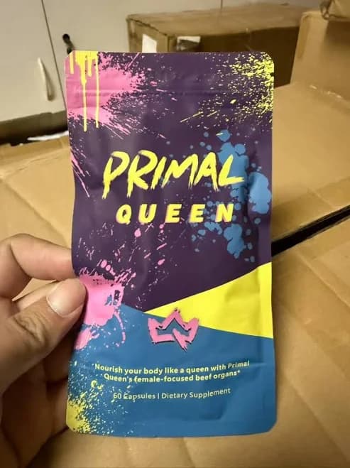 Primal Queen Beef Organ Supplement For Women 60ct - 1 Month Supply