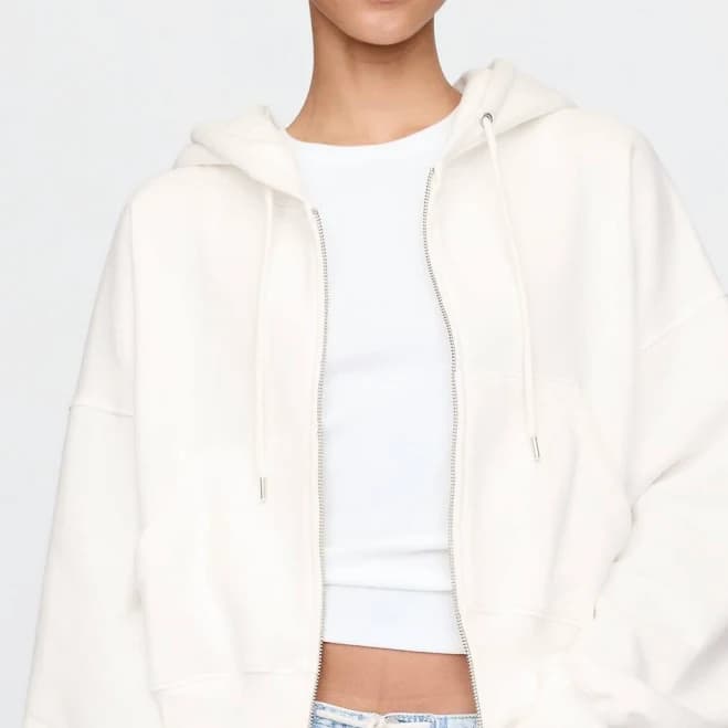 Gap Women's Vintagesoft Wedge Zip Hoodie