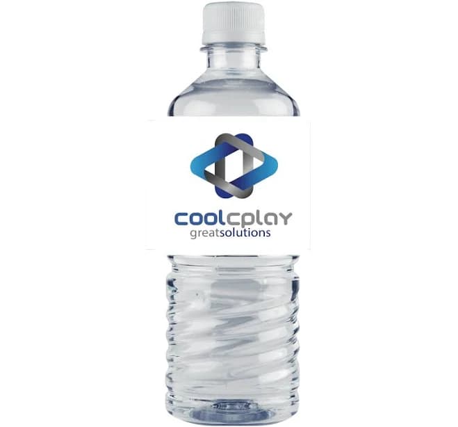 Promotional Bottled Water with Custom Label