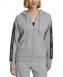 Calvin Klein Women's Performance Fleece Full Zip Hoodie