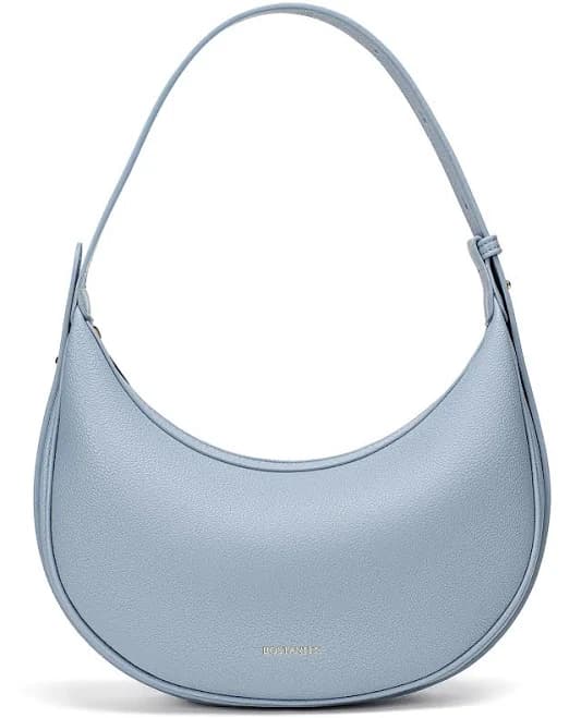 BOSTANTEN Crescent Vegan Leather Hobo Purse