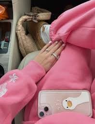 Preorder Hibiscus Tropical Pink Embroidered Hoodie – Vitamin Sea Boutique LLC