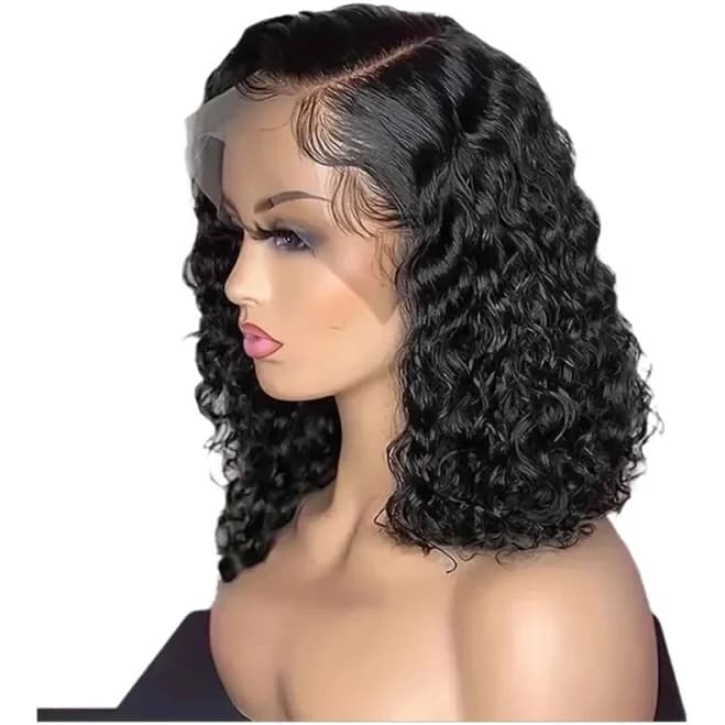 Amazon Best- Selling Women's Curly Lace Front Wig with Universal Full-Head Coverage