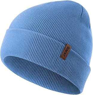 Beanie for Men/Women Winter Hat Knit Cuffed Soft Warm Unisex Skull Stocking Cap