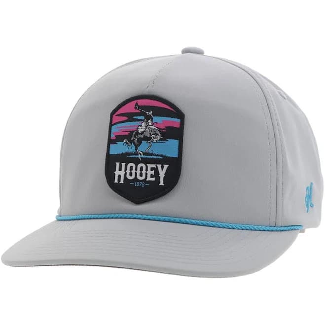 HOOEY Men's Cheyenne Patch Adjustable Snapback Baseball Hat