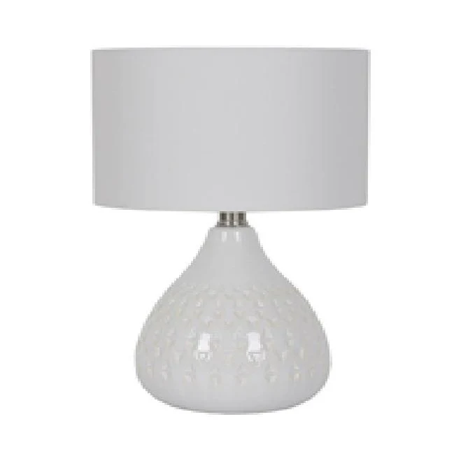 Catalina Lighting Sandrift Ceramic Table Lamp