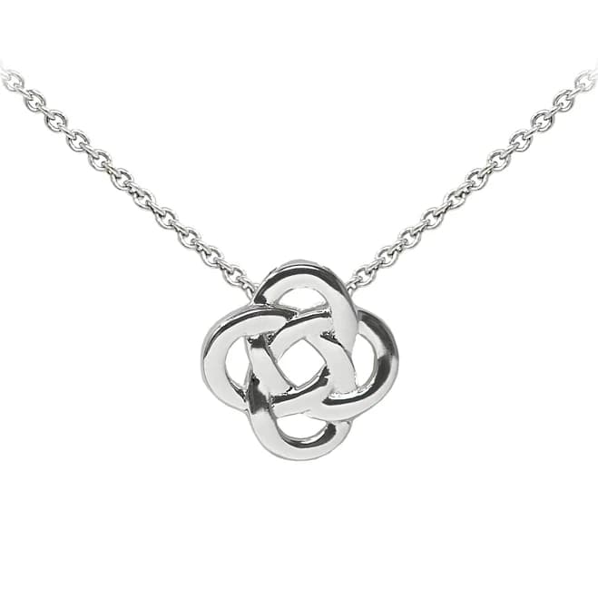 Wind & Fire Celtic Knot Dainty Necklace Adjustable to 15