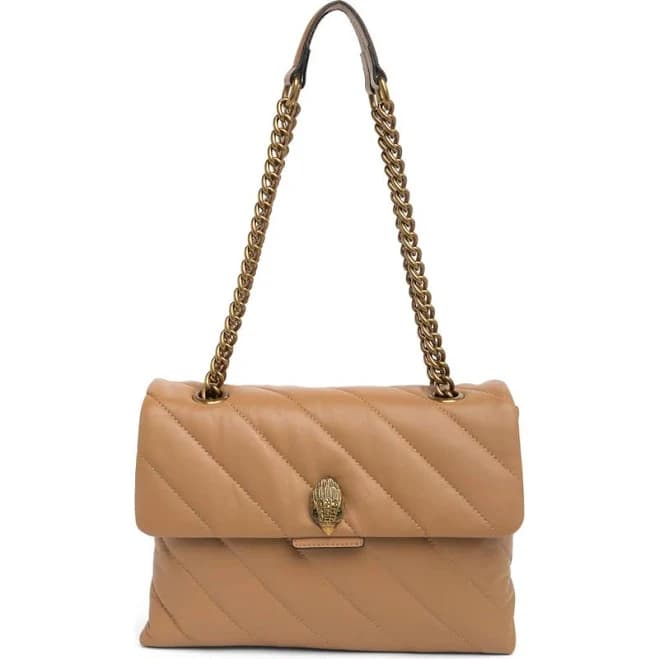 Kurt Geiger London Soho Quilted Leather Shoulder Bag