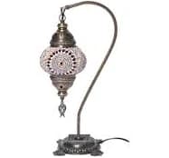 Kafthan Swan Neck Mosaic Lamp