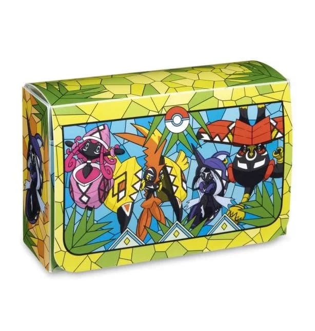 Pokemon Island Guardian Stained Glass Double Deck Box