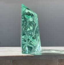 An ice block glass fish sculpture by Vicke Lindstrand for Kosta Boda, 20th c. at 1stDibs