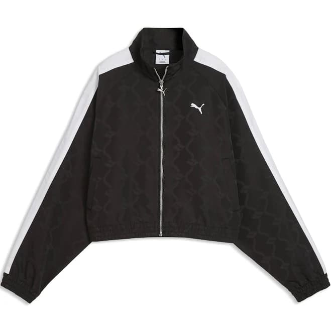 PUMA Women's T7 Jacquard Track Jacket