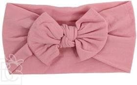 Beyond Creations Wide Nylon Headband with Knot