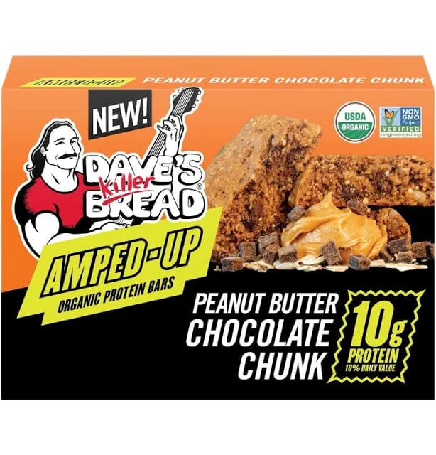 Dave's Killer Bread Organic Peanut Butter Chocolate Chunk Bar