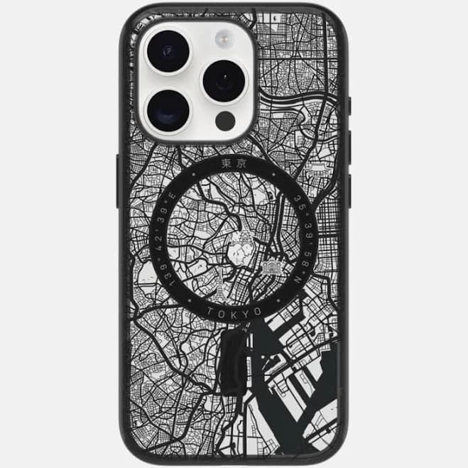 Otterbox Clear Case With Colorful Grip Edge Case For Iphone 15 Pro