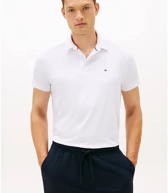 Tommy Hilfiger Men's Regular Fit Tech Polo