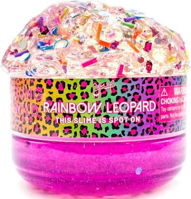 Rainbow Leopard Slime Duo