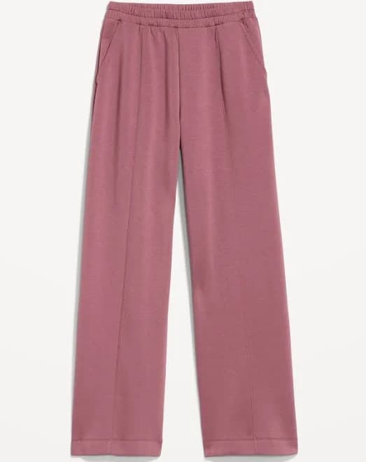 Old Navy Women's High-Waisted Bounce Fleece Wide-Leg Sweatpants