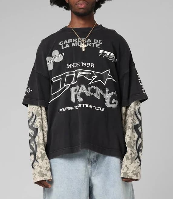 Loiter Performance Layered Long Sleeve T-Shirt