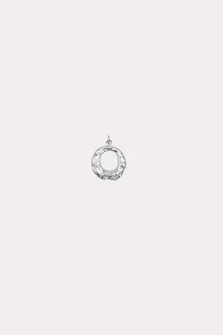 Petit Moments Women's Silver Circle Charm Necklace