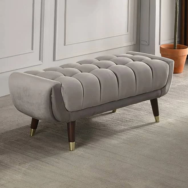 Enoak Modern Upholstered Entryway Bench