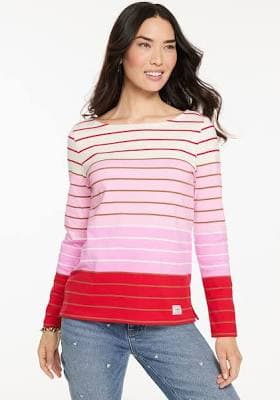 Talbots Women's Isabel Stripe T-Shirt