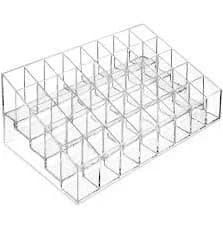 Casafield 40 Slot Acrylic Lipstick & Makeup Organizer Cosmetic Display Case