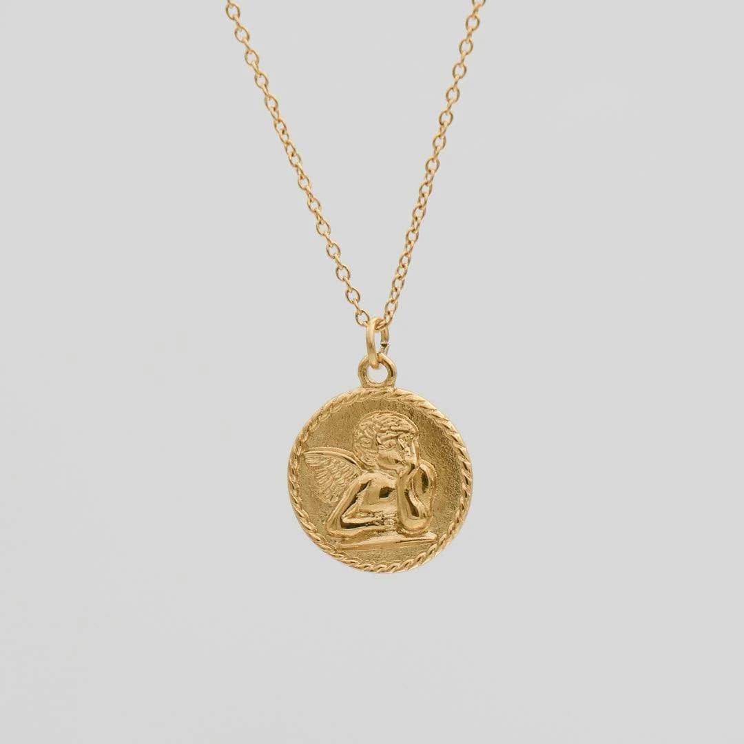PRYA Angel Silver Necklace
