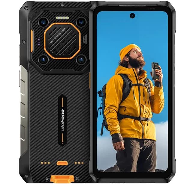 Ulefone Ulefone Armor 26 Ultra 5G 200MP Quad Camera 64MP Night Vision 121dB Thunder Speaker 15600mAh 120W Fast Charge 24GB 512GB Dimensity 8020 NFC 6