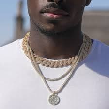 20mm Miami Prong Chain - Gold – Zotic