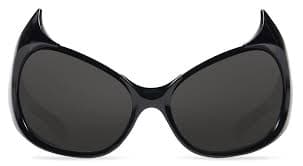 Balenciaga - Gotham Cat Sunglasses - Black - Sunglasses - Balenciaga Eyewear - Avvenice
