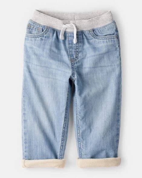 Oshkosh B'gosh Toddler Boys Lined Straight Jeans