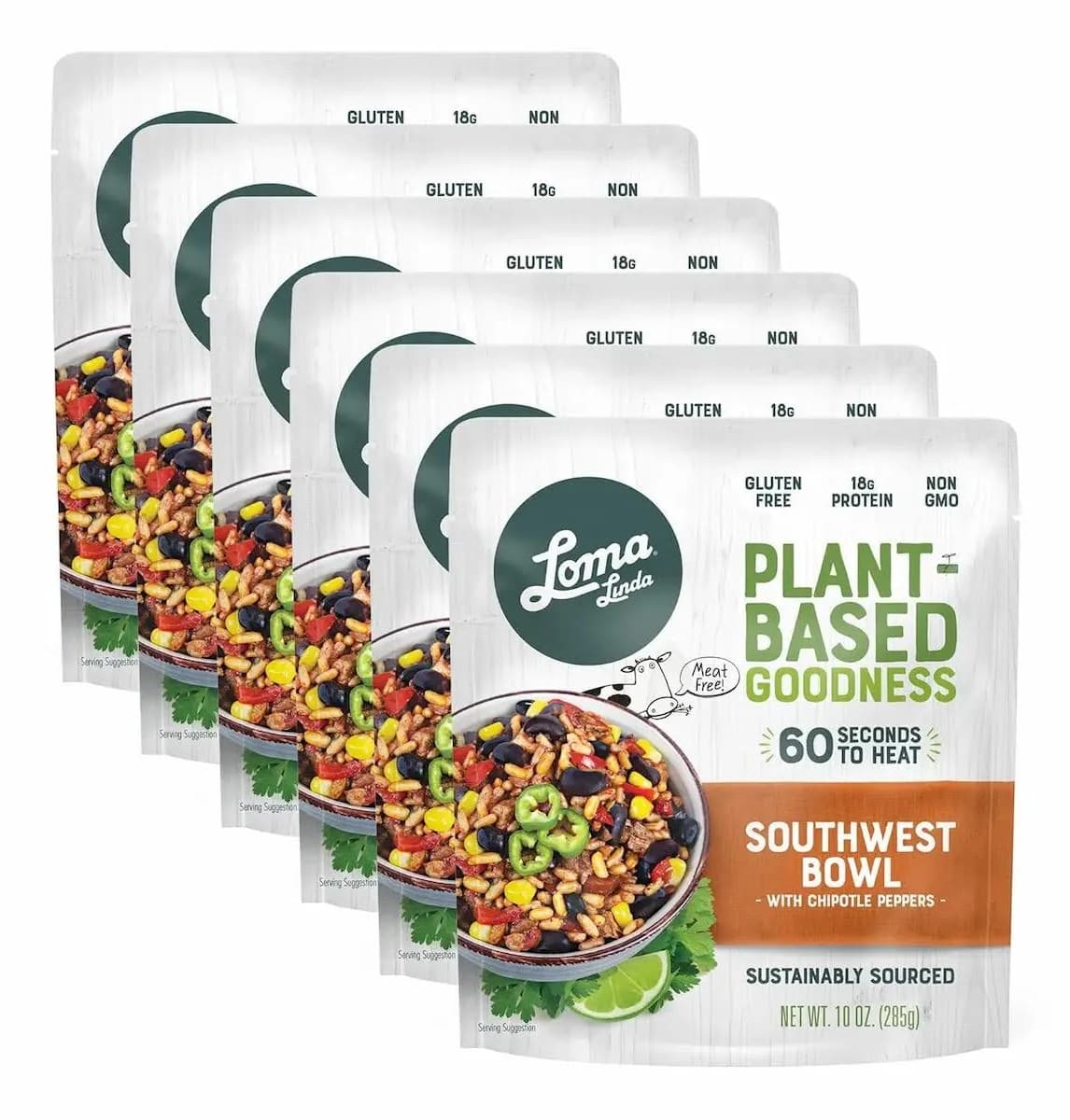 Loma Linda Heat & Eat Southwest Chipotle Bowl