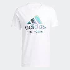 LA Badge of Sport Logo Graphic Tee