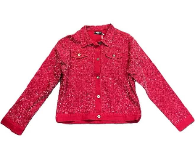 Rhinestone Denim Jacket