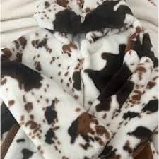 cow print jacket