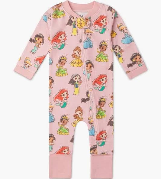Monica + Andy Girl's Disney Princess Pajamas
