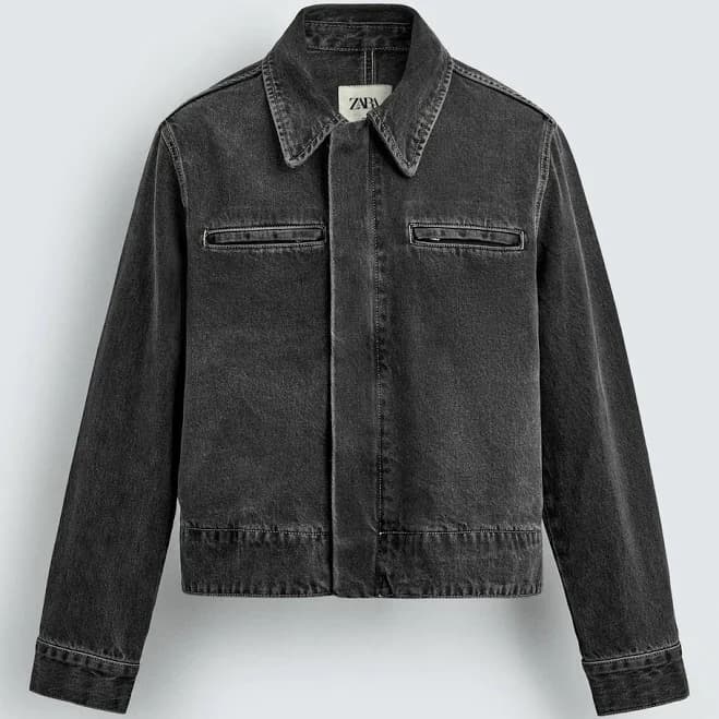 Zara Men's Limited Edition Denim Jacket
