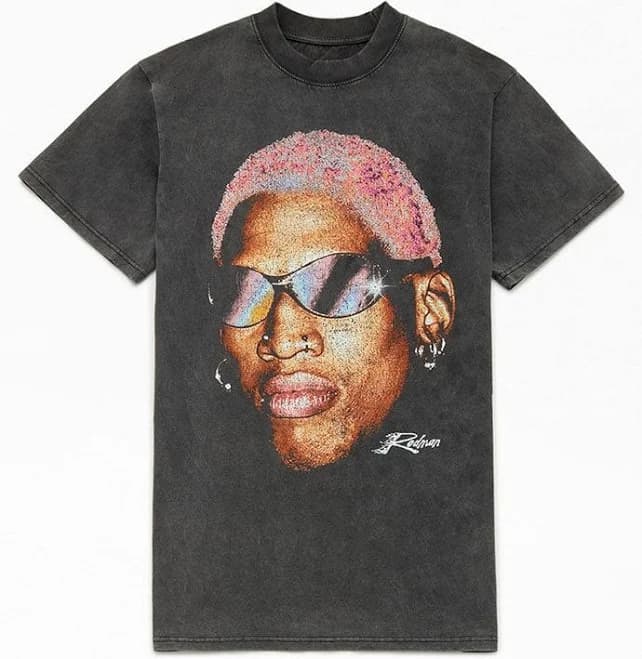 Rodman Brand Men's Chroma Shades Oversized T-Shirt