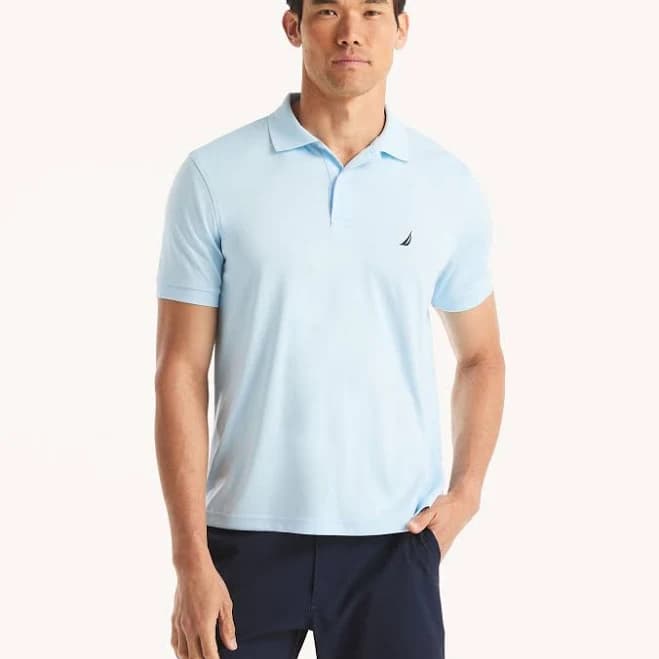Nautica Men's Navtech Classic Fit Performance Polo