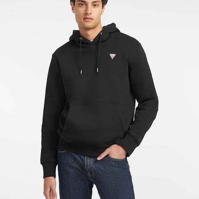 Guess Jeans White Organic Cotton Men Sweatshirt