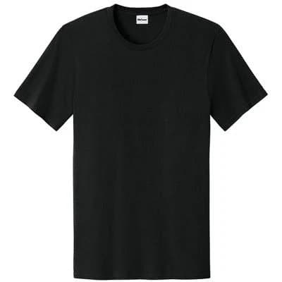 Men's Comfort Short Sleeve Cotton Knit Collar T-Shirt