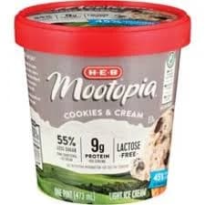 H-E-B Mootopia Light Ice Cream