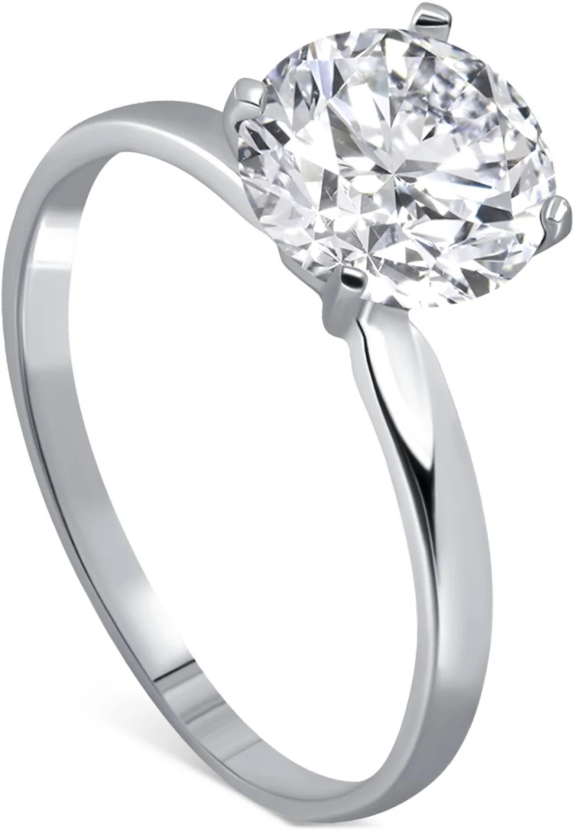 Giani Bernini Women's Cubic Zirconia Solitaire Ring
