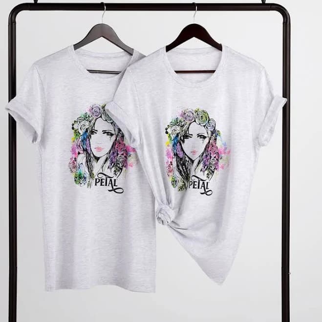 Rebel Rose Flower T-Shirt