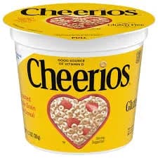 Cheerios Gluten Free Toasted Whole Grain Oat Cereal Cups - 4 ct